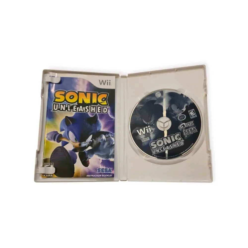 Sonic Unleashed Nintendo Wii Complete CIB w/ Manual Authentic Untested